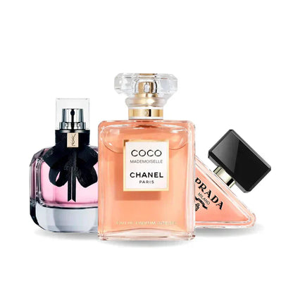 Set mit 3 Parfums Prada PARADOXE, COCO MADEMOISELLE y MON PARIS 100ml