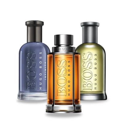 Set mit 3 Parfums BOSS BOTTLED, BOSS THE SCENT y BOSS BOTTLED INFINITE 100ml